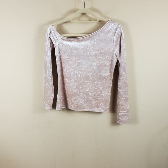 525 America Asymmetrical One Shoulder Top In Champagne Size XS - Picture 1 of 12